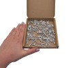 Pack of 100 Painted Blind Rivets 3.2 x 8 mm,