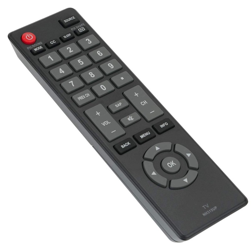NH315UP Replacement Remote Control Applicable for Sanyo LCD LED TV