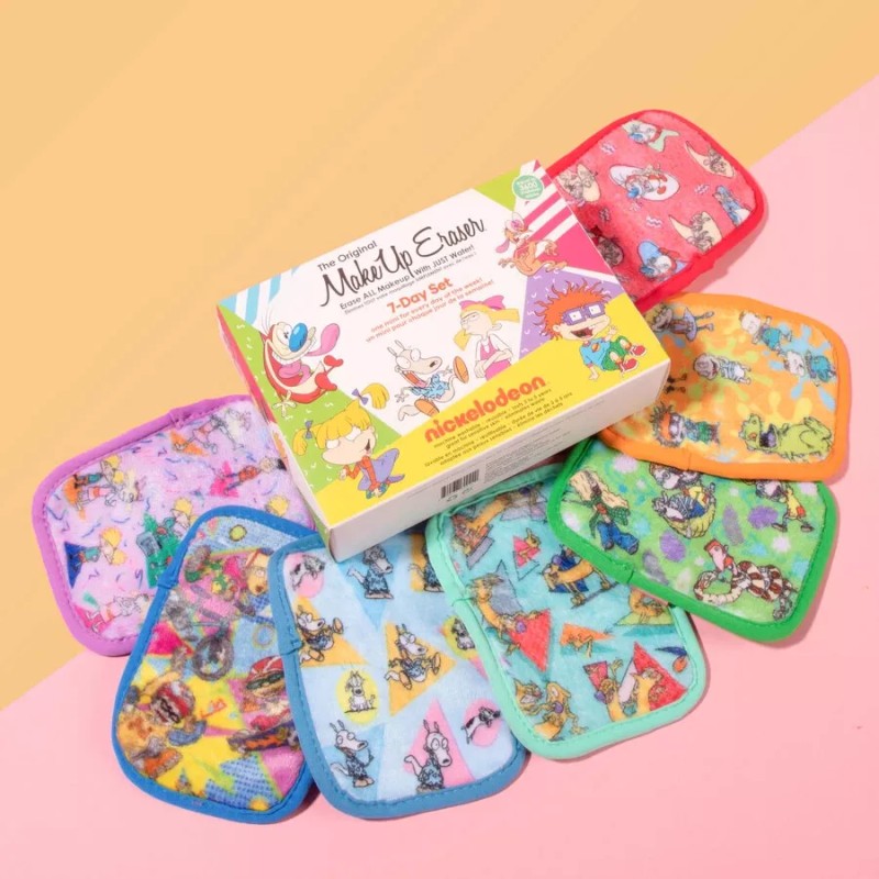 The Original MakeUp Eraser Nickelodeon 7 Day Set RugRats Rocko's