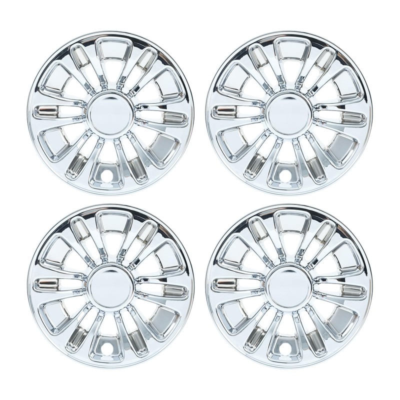 4PCS 8" Wheel Hub Caps for Universal Golf Cart Wheel