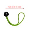 MASTER LOCK Pack of 4 Ball Bungees, Green, 20cm -