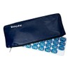 Pill Pod Organizer with Zippered Travel Case 31 Day Monthly Pill Organizer Pods