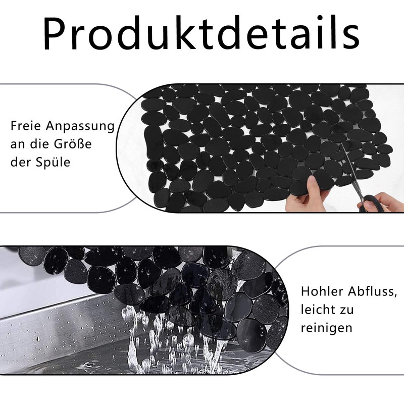 ClcIosis Pack of 2 sink inserts, sink mat, sink mat