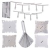 Guitar Measuring Set String Distance Height Radian Ruler Stainless Steel
