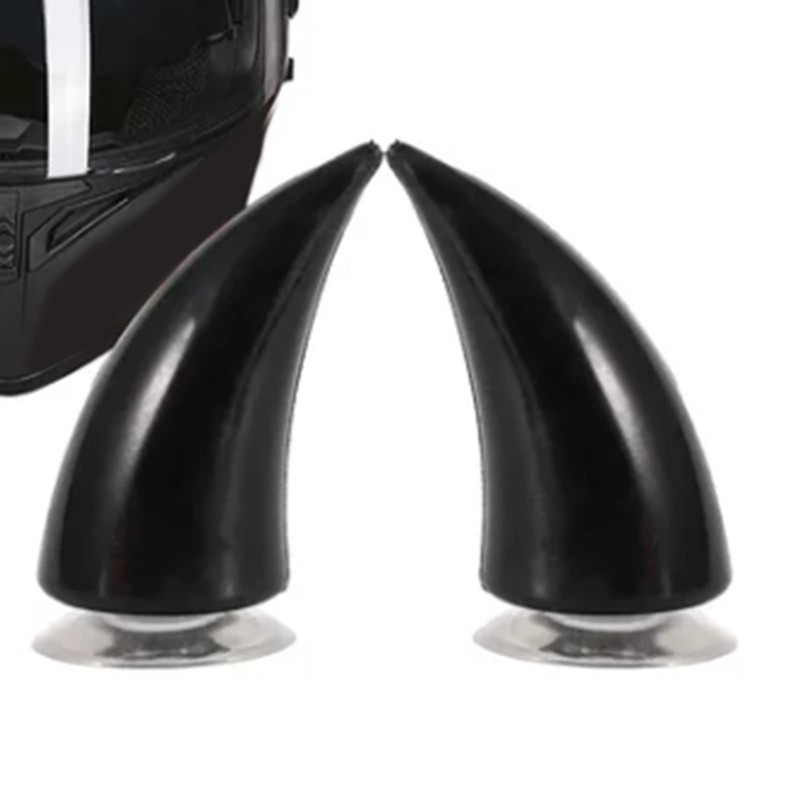 3.7 x 1.5 x 1.5 Inch Motorcycle Helmet Devil Horn