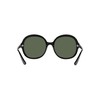 Vogue Eyewear Woman Sunglasses Black Frame, Dark Green Lenses, 56MM