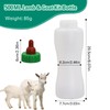 Abustle Pig Lamb & Goat Feeding Bottle, 500ml, 2 Pack,