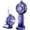 Portable Handheld Misting Fan,Rechargeable Travel Mister Fan, 3000mAh Battery Operated
