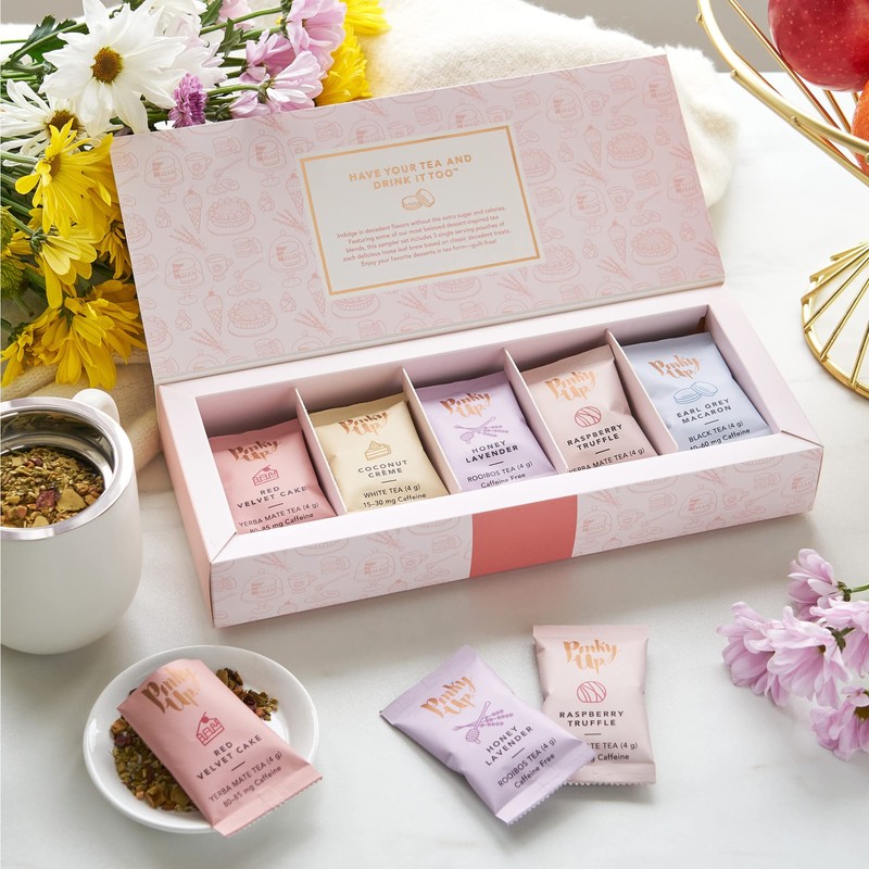 Pinky Up Loose Leaf Tea Sampler Set - Calorie Free