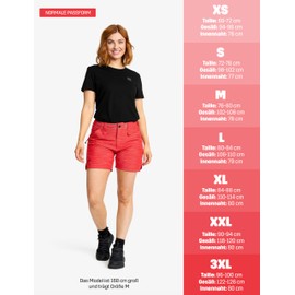 RevolutionRace Women's Hike & Dive Shorts, Hybrid Hiking Shorts and Swim Shorts for All Outdoor Activities, salsa