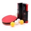 Black Scorpion CUESOUL-II Player Table Tennis Set with 2 Paddle