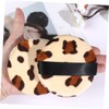 Ipetboom Leopard Print Makeup 6pcs Loose Powder Puff Set Gentle