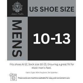 JAMES FIALLO Men's 12-Pack Cushioned Breathable Moisture Control Low Cut Athletic Padded Socks For Men, 2939-12