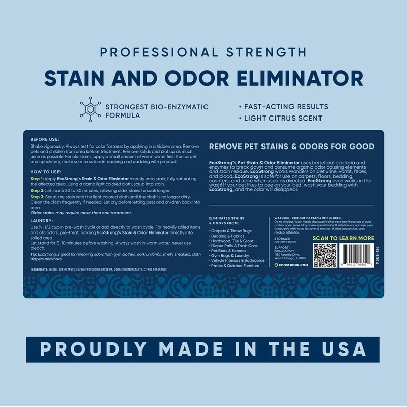 Eco Strong Pet Stain and Odor Remover - Cat Urine