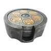 Pine Ridge 357 Revolver Coaster- 5 Piece Drink Coaster Set