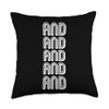 And Throw Pillow
