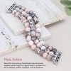 JR.DM Natural Stone Bracelet Beaded-Bands Compatible with Watch Series 10
