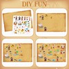 Kosiz 12 Pcs Giant Treasure Island Map Sticker Scenes Include