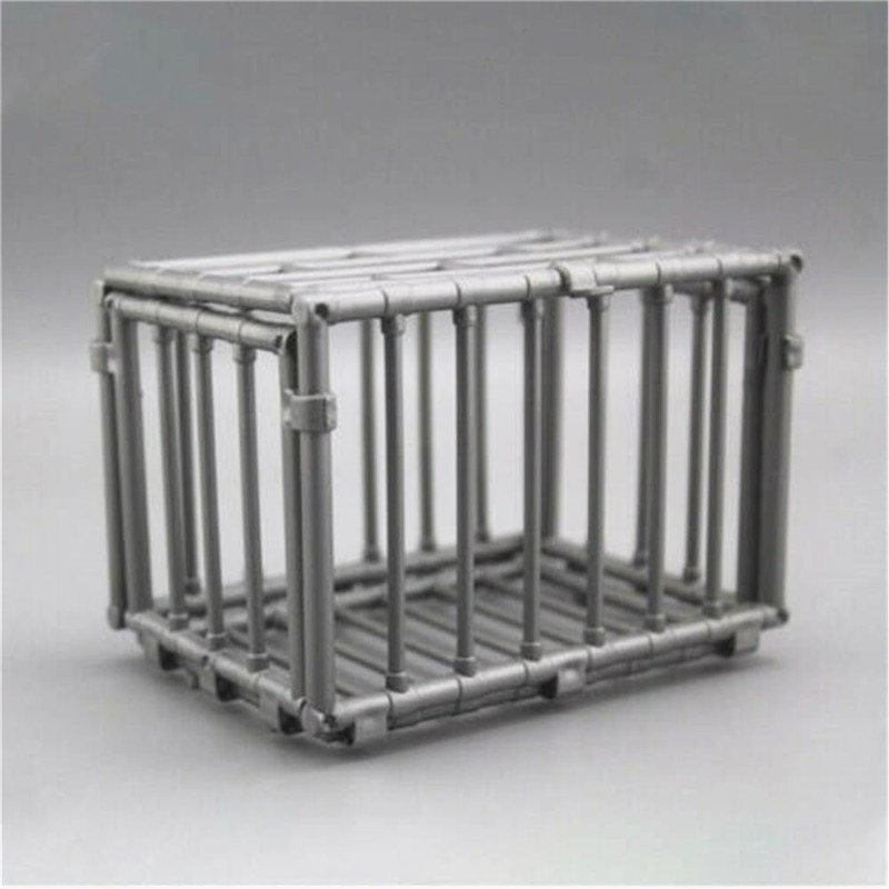 Punctualgood Plastic Animal Cage Model 1/6 Scale Scene Corral Fencing
