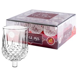 Hanukkah Menorah Oil Cups – Crystal Elegant Holders for Chanukah Menorah Oil or Shabbos Oil Candles – Durable Quality, Long-Lasting