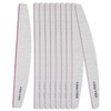 10PCS Nail File Professional Double Sided Emery Board (100/180 Grit)