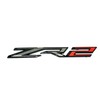 1Pc ZR2 Emblem 3D Badge Letter Rear Tailgate Nameplate Sticker