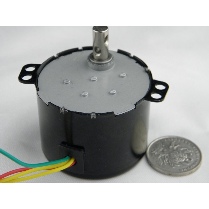 AC Motor 220V 50KTYZ 20RPM Synchronous Motor Geared 6W Torque
