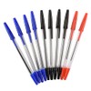 1ABOVE Ballpoint Pens, Pack of 10, Multi-Colour Set, 4 Blue,