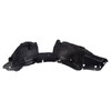 TRQ Front Left Inner Fender Liner Black Drivers Side Compatible