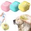 Doggy Massage Shampoo Brush - Color: Soft Blue B