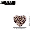 6Pcs Leopard Heart Air Vent Clips,Long-Lasting Car Fresheners and Diffusers,Cute