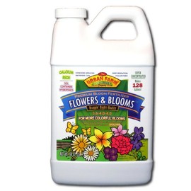 Urban Farm Fertilizers Flowers & Blooms, 1/2 Gallon