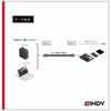 LINDY 1m ANTHRA LINE USB3.2 Gen2x2 Type-C Cable + PD