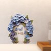 Hydrangea Flower Garden House - Fairy Door Wall Sticker