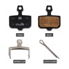Choose 2Pairs Mountain Bike Resin Disc Brake Pads for Avid