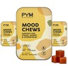 PYM Citrus Mood Chews Support for Stress, Worry & Overwhelm,