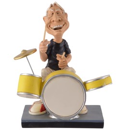 VOGLER Joh. Vogler GmbH Funny Life - Charlie, from the greatest rock band in the world, made of artificial stone, hand painted, Warren Stratford collection