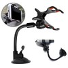 Ramtech Car Truck GPS Windshield Dual Clip Mount, Suction Cup