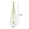 LED Christmas Tree Lights Christmas Tree Spiral String Lamps Xmas