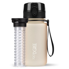 720°DGREE UberBottle Children's Drinking Bottle 350 ml Leak-Proof, BPA Free, for School, Nursery, Girls & Boys from 3 Years - Small Water Bottle - Lightweight, Fruit Container, 350ml
