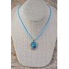 Beach Sand & Shark Tooth Vegan Suede Necklace