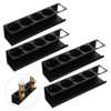 4-Pack 5 Holes Spray Can Holder Bottle Organizer Wall-Mounted Spray