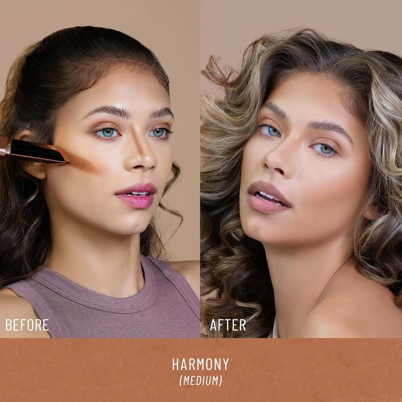 Bronzer / Contour & Blush Stick Makeup Combo:_Honest (Medium/Tan)