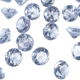 Babenest - Relleno de jarrón de acrílico con diamantes falsos, 240 piezas de diamantes de imitación de 3/4 pulgadas, joyas para dispersar mesa, bodas, fiestas, eventos, artes y manualidades