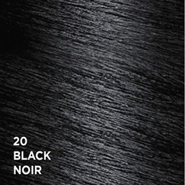 L’Oréal Paris Feria Multi-Faceted Shimmering Permanent Hair Dye, 20 Black, Permanent Hair Color for Long Lasting Hair Dye with Bonding Complex Conditioner, Pack of 1 (Packaging May Vary)