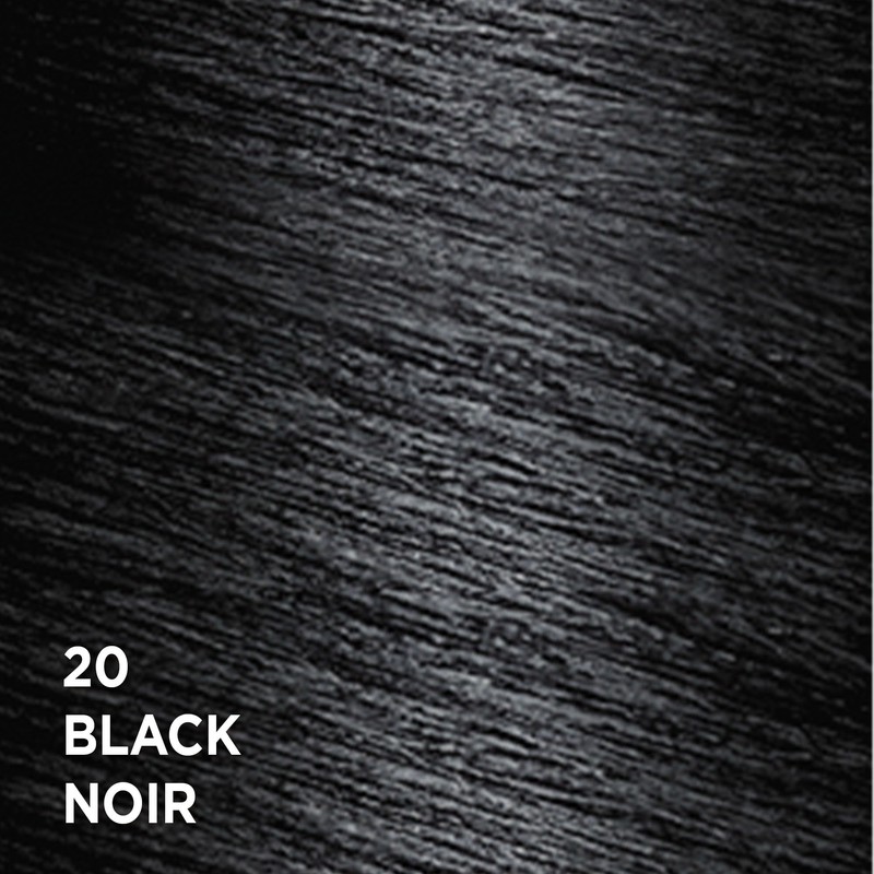 L’Oréal Paris Feria Multi-Faceted Shimmering Permanent Hair Dye, 20 Black,