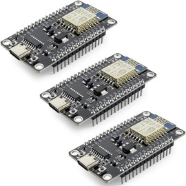 3 X ESP8266 USB Type C ESP-12E CP2102 Microcontroller Module Development Board 2.4 GHz WLAN WiFi CH340C Chip - UMTMedia®