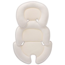 innokids Baby Stroller Seat, Stroller Cushion, Cold Protection, 3D Structure, Mesh Material, Washable, Breathable, Quick Drying, Cool Seat, Stroller Mat, For Spring, Summer, Autumn, Winter, Baby Cushion Support (Beige)