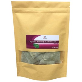 Organic Air Dried Sour-sop Leaves 15 Tea Bags