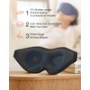 MABAO Sleep Mask for Side Sleeper, Eye Mask for Sleeping